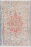 Subtle Machine Woven Rug, by Surya, 1'3.75" length x 1'3.75" width thumbnail