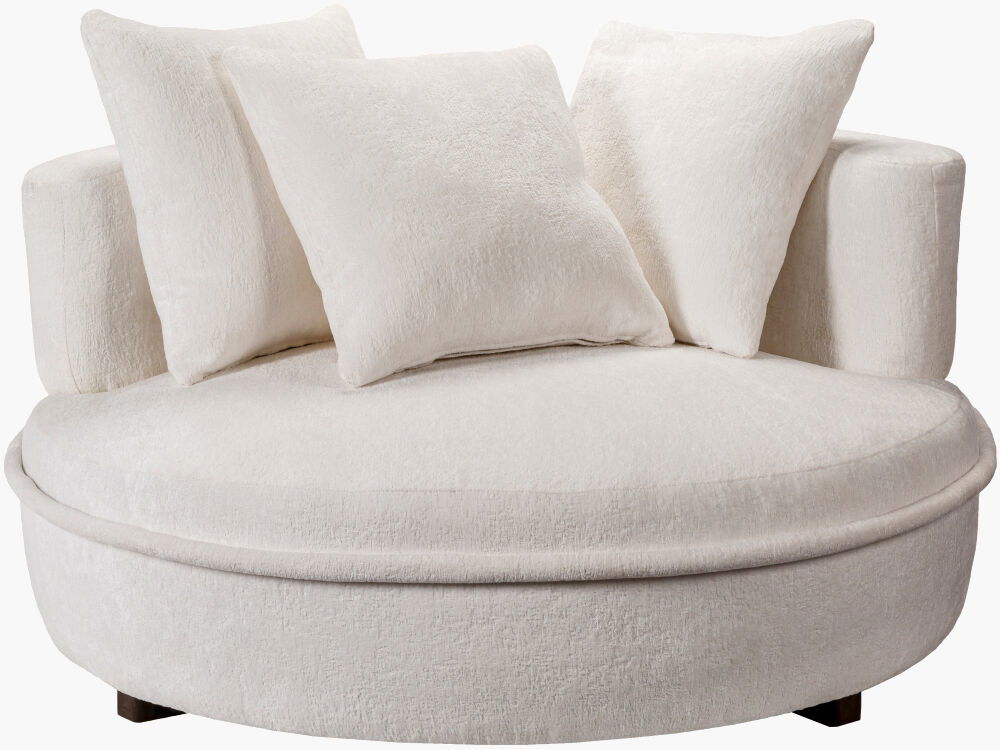 Valence Accent Chair, by Surya, 52" width x 26" height