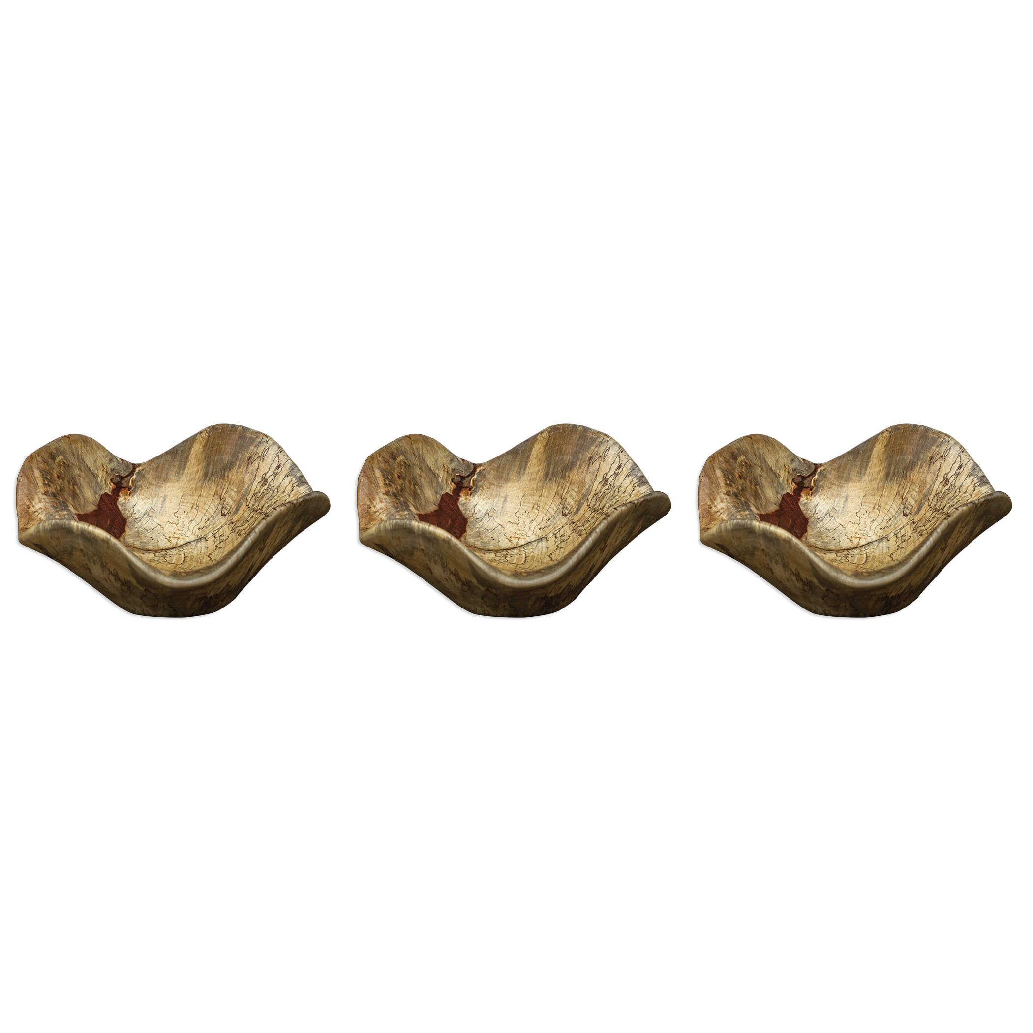 Tamarine Wood Wall Art Set/3 large image 