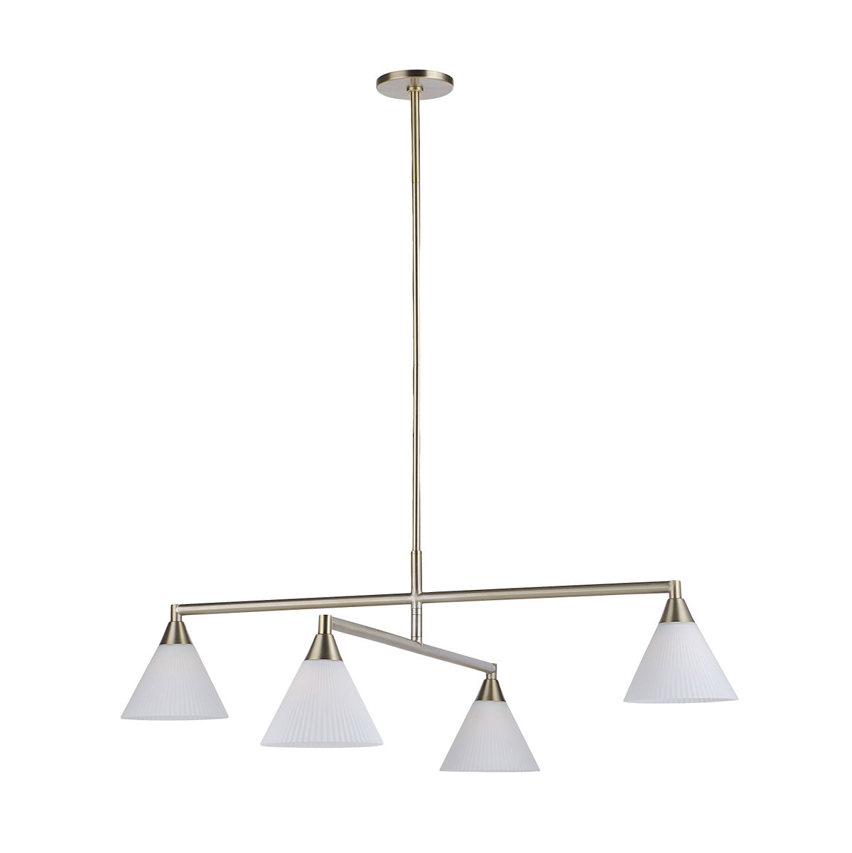 Isola Ceiling Fixture, Chandelier by Renwil, 12.75" height x 40" depth View 2