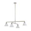 Isola Ceiling Fixture, Chandelier by Renwil, 12.75" height x 40" depth thumbnail 2