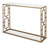 Brass Gate Console Table thumbnail 0