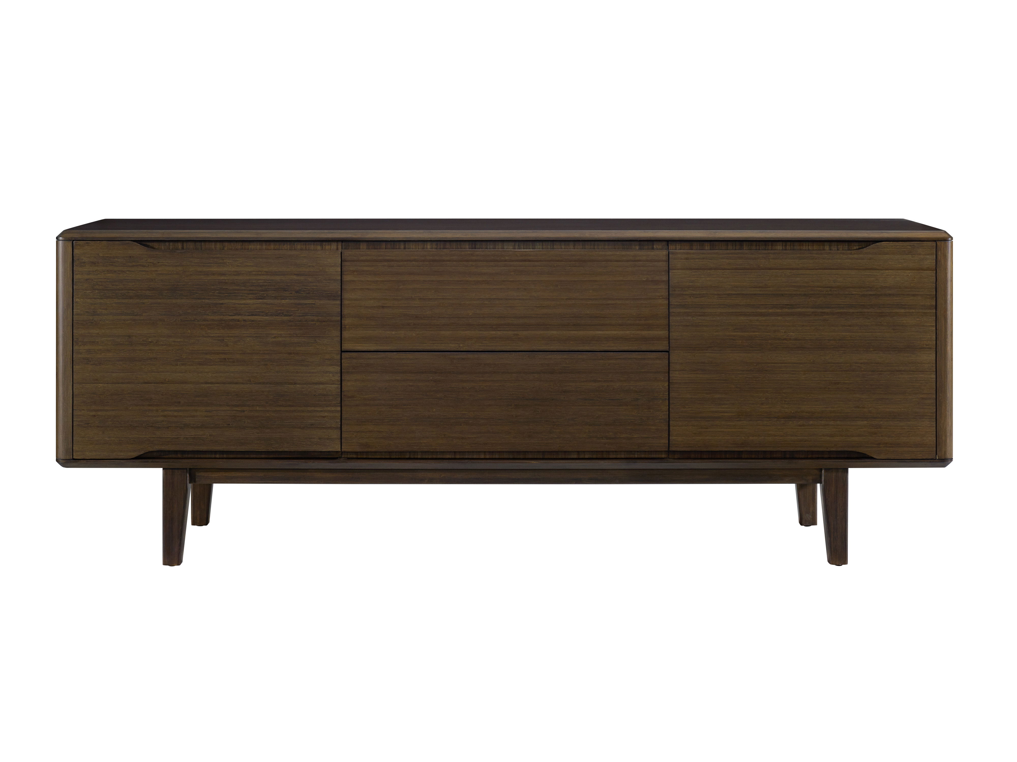 Currant Sideboard, Black Walnut, Sideboards & Buffet by Greenington, 72" length x 18" width x 27" height View 1