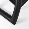 Locke Small Matte Black Metal Decorative Object, by Mercana, 5.12" length x 4.72" width x 5.31" height thumbnail 8