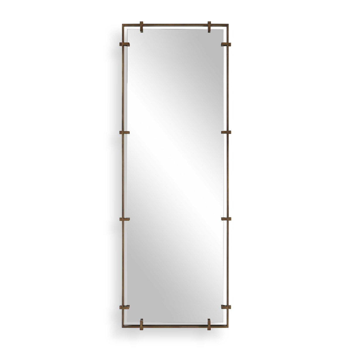 Hann Full Length Bronze Mirror, Floor Mirror by Uttermost, 27.12" width x 74.75" height x 1.62" depth View 1