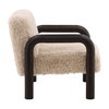 Johnson Occasional Chair Sand, Accent Chair by Dovetail, 31.5" width x 30.5" height x 32" depth thumbnail 3