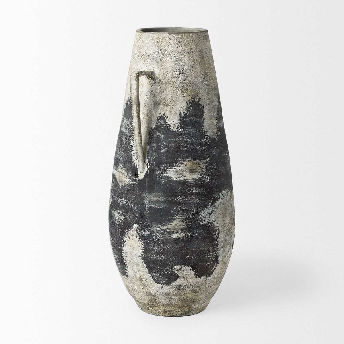 Boscia 28.9H Double Ear Floor Vase, by Mercana, 13.98" length x 12.6" width x 28.94" height View 5