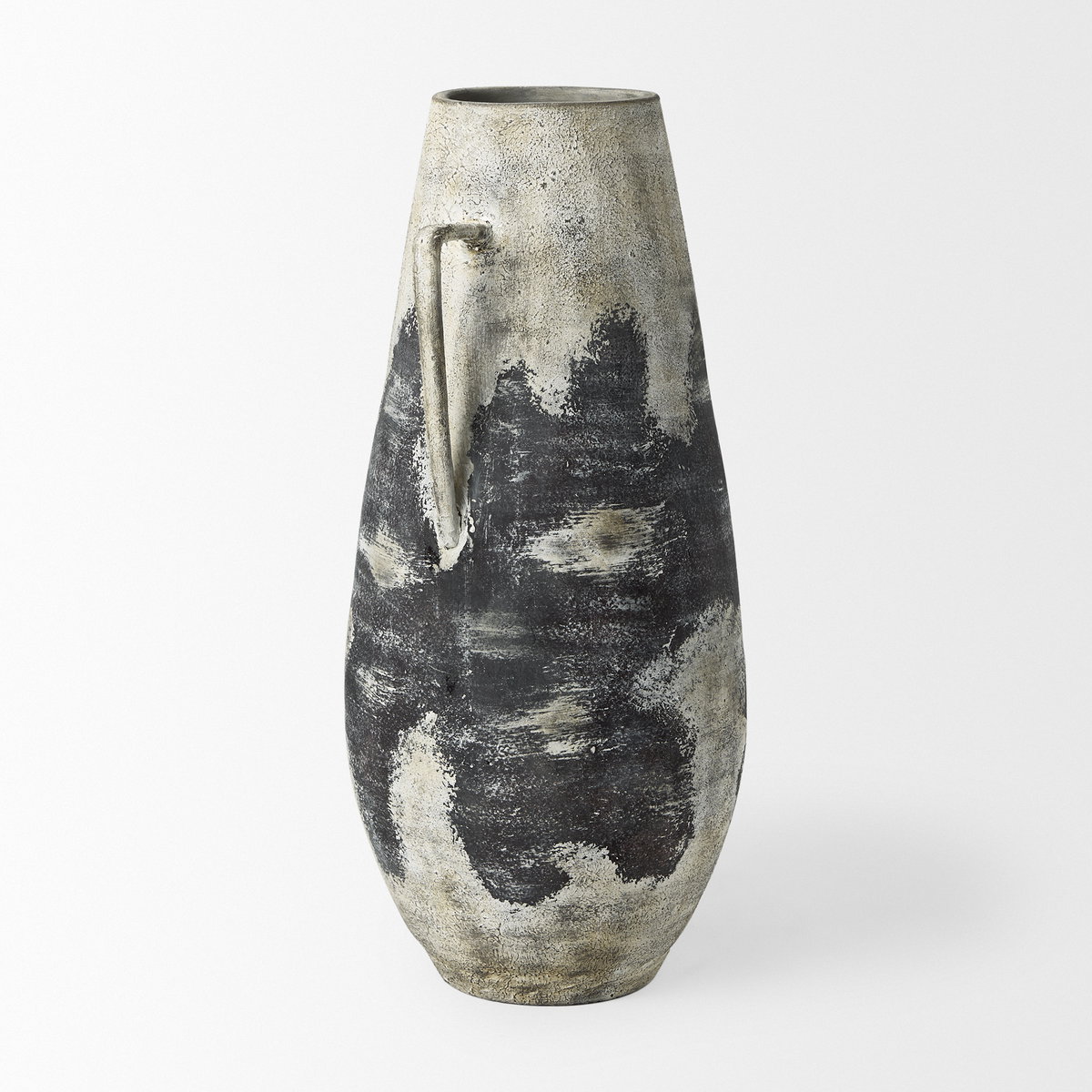 Boscia 28.9H Double Ear Floor Vase, by Mercana, 13.98" length x 12.6" width x 28.94" height View 5