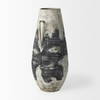 Boscia 28.9H Double Ear Floor Vase, by Mercana, 13.98" length x 12.6" width x 28.94" height thumbnail 5