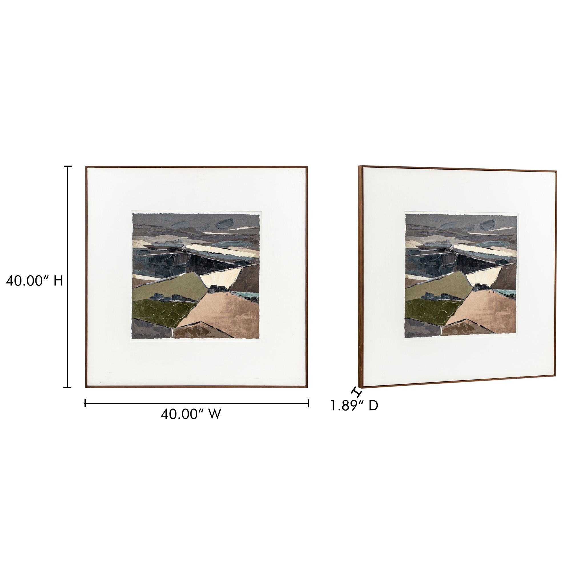Vale Framed Painting large image 