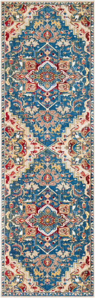 Crafty Machine Woven Rug, by Surya, 7'10.49" length x 2'5.53" width