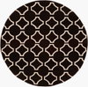 Fallon Handmade Rug, by Surya, 1'6" length x 1'6" width thumbnail