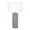 Monolith Gray Table Lamp, by Uttermost, 16" width x 28.5" height x 16" depth thumbnail 1