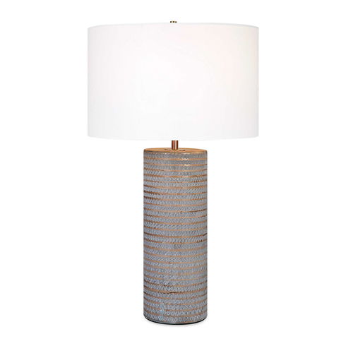 Monolith Gray Table Lamp