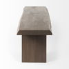 Konstantin 70.0 x 18.0 x 18.0 Medium Brown Wood with Live Edge Bench thumbnail 5