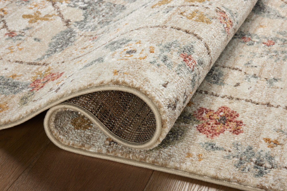 Rifle Paper Co. x Loloi Laurel Rug, 7'10" length x 10' width View 4