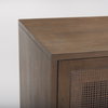 Grier Medium Brown Solid Wood with Cane Sideboard, Sideboards & Buffet by Mercana, 72" length x 18.75" width x 31.5" height thumbnail 10