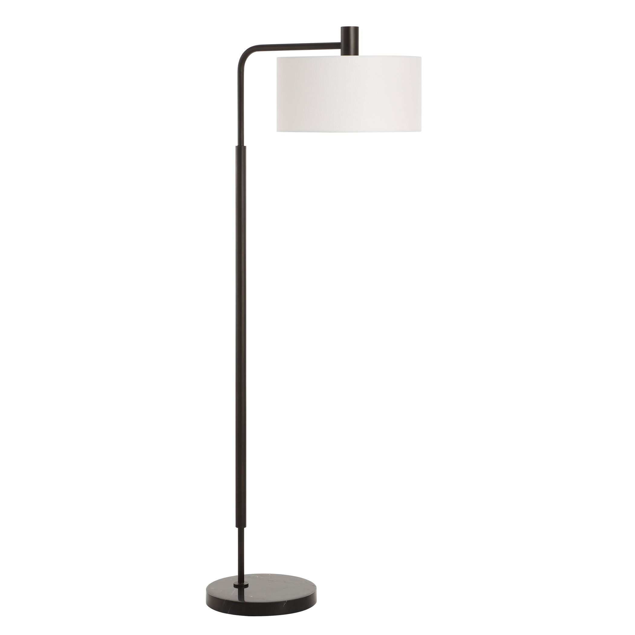 Richie Black Floor Lamp large image 