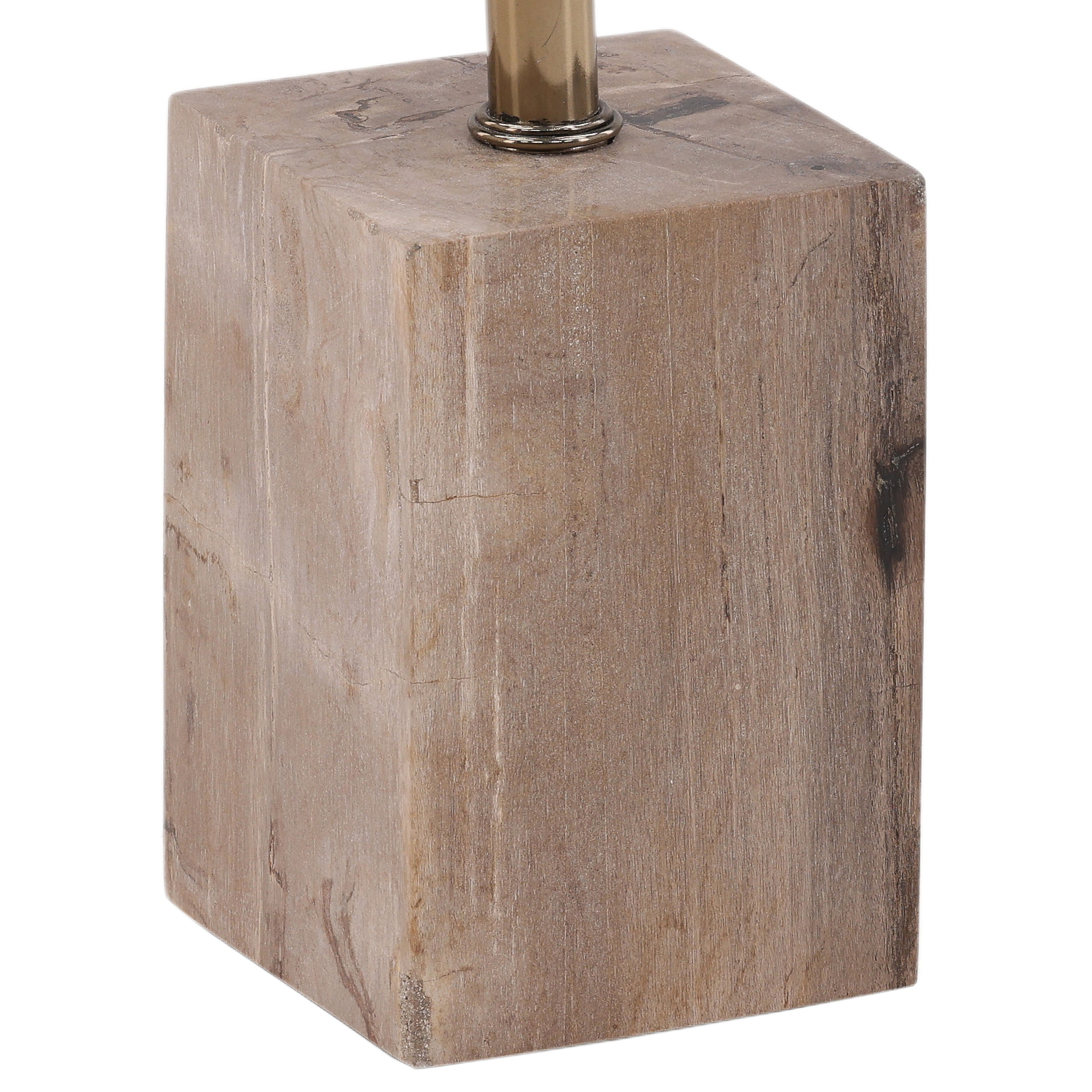 Inara Side Table Natural, Side & End Table by Dovetail, 11.88" width x 25" height x 11.88" depth View 4