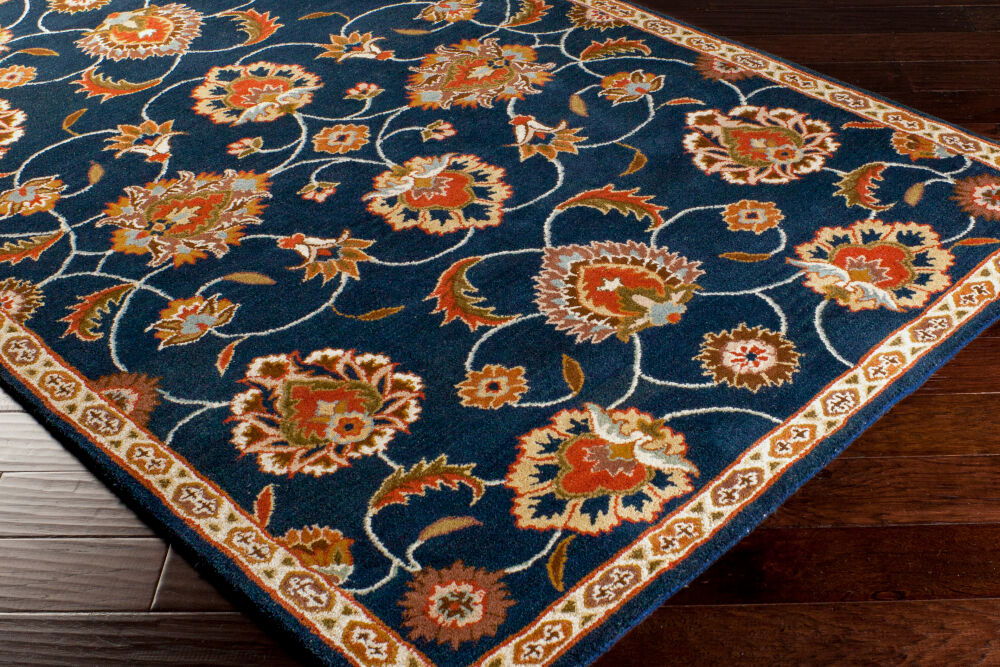 Caesar Handmade Rug, by Surya, 4' length x 4' width