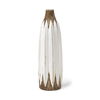 Sisko II Tall Rustic Brown White Ceramic Vase thumbnail 0