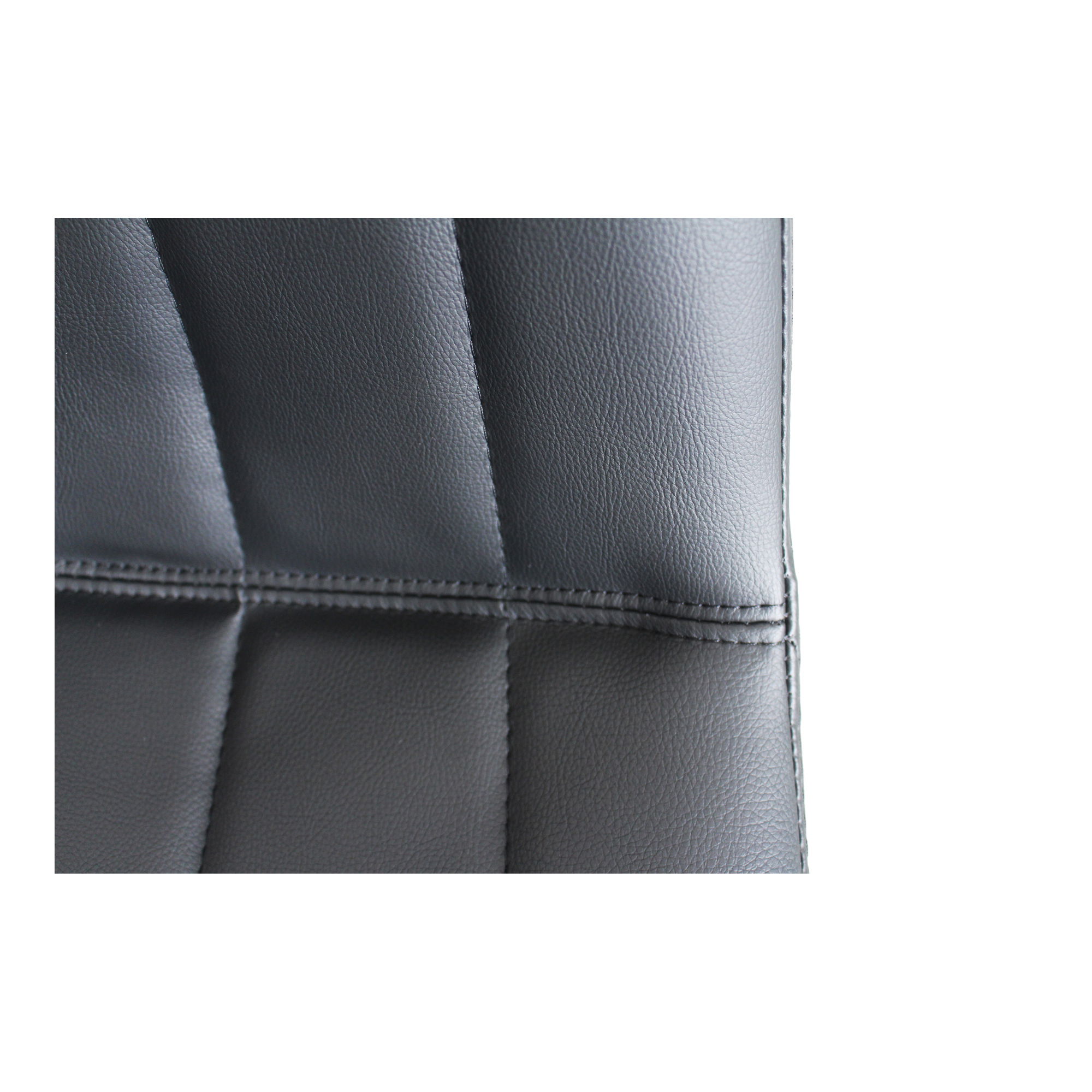 Alibi Dining Chair Matte Black - Set Of Two, by Moe's Home, 18" width x 33" height x 20" depth View 7