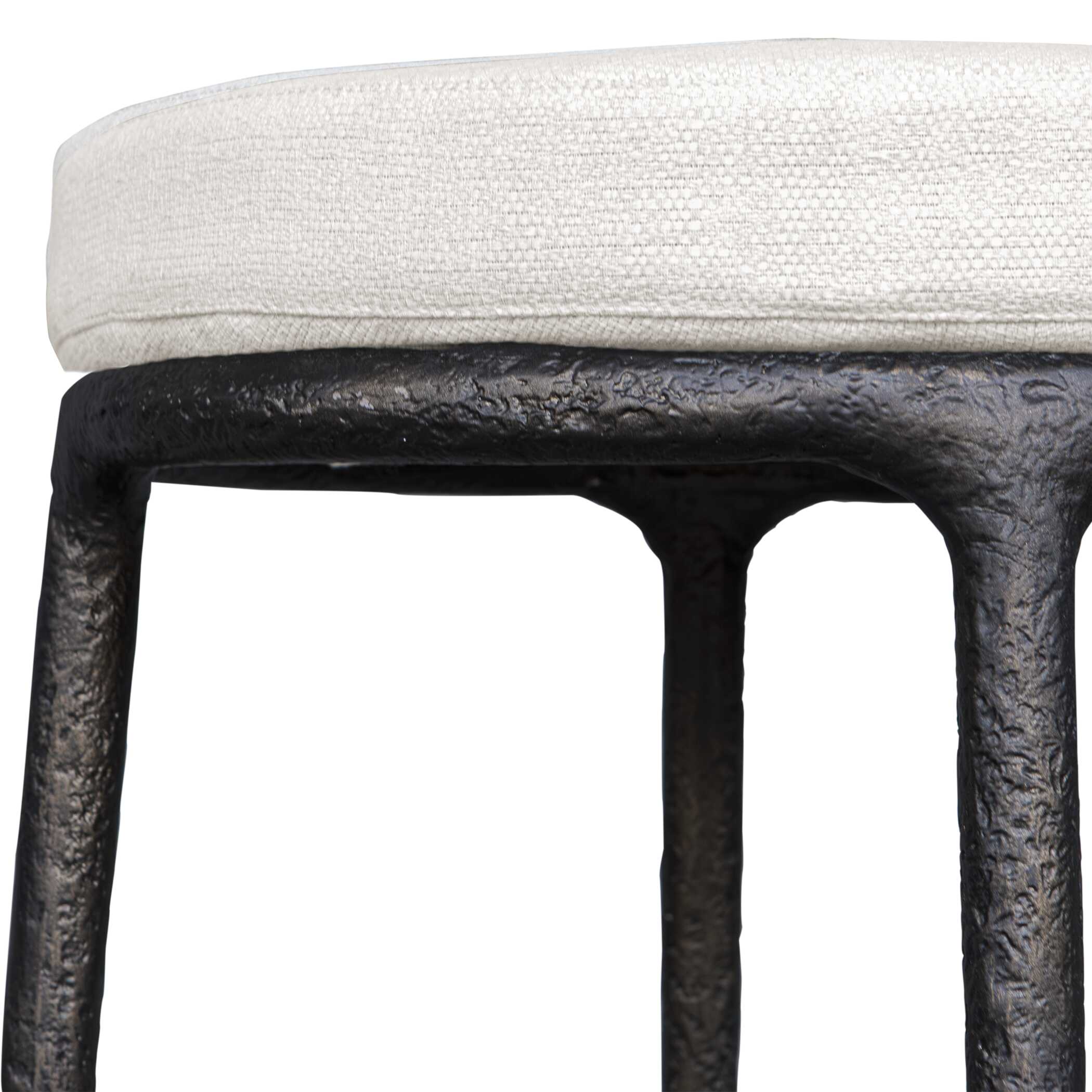 Thayer Outdoor Bar Stool, Furniture by Uttermost, 20" width x 31" height x 20" depth View 5