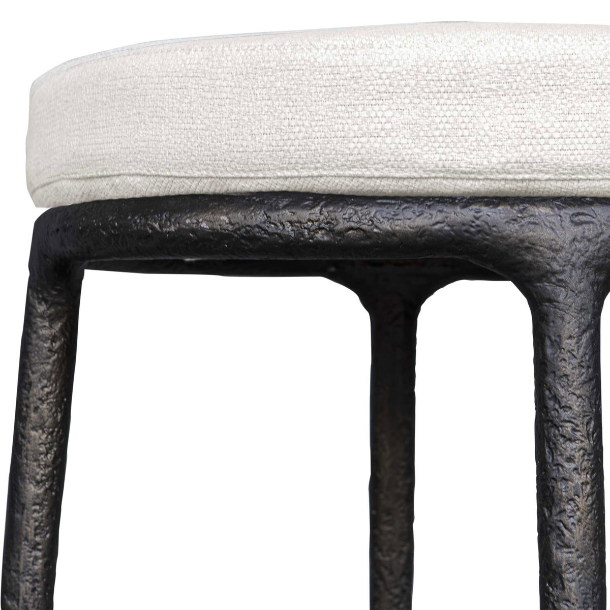 Thayer Outdoor Bar Stool, Outdoor Stool by Uttermost, 1'8" width x 2'7" height x 1'8" depth View 5