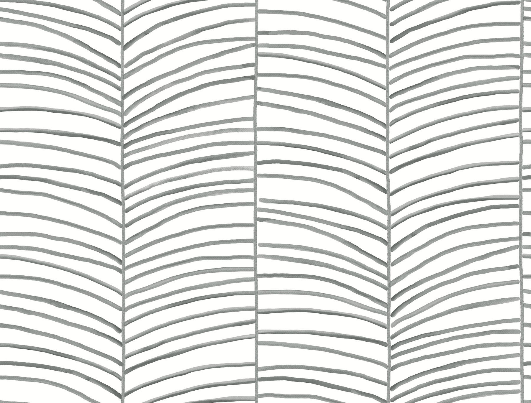 Cascade Palm Chevron Onyx Wallpaper large image 