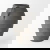 Kilian Medium Brown-Gray Double Ear Vase, by Mercana, 7.48" length x 7.48" width x 11.22" height thumbnail 5