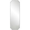 Lennox Nickel Tall Mirror, by Uttermost, 24" width x 72" height x 1.12" depth thumbnail 1