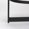Amelia 55.0L x 18.0W x 18.0H Cream Boucle with Black Metal Upholstered Bench, Benche by Mercana, 18" length x 55" width x 18" height thumbnail 11