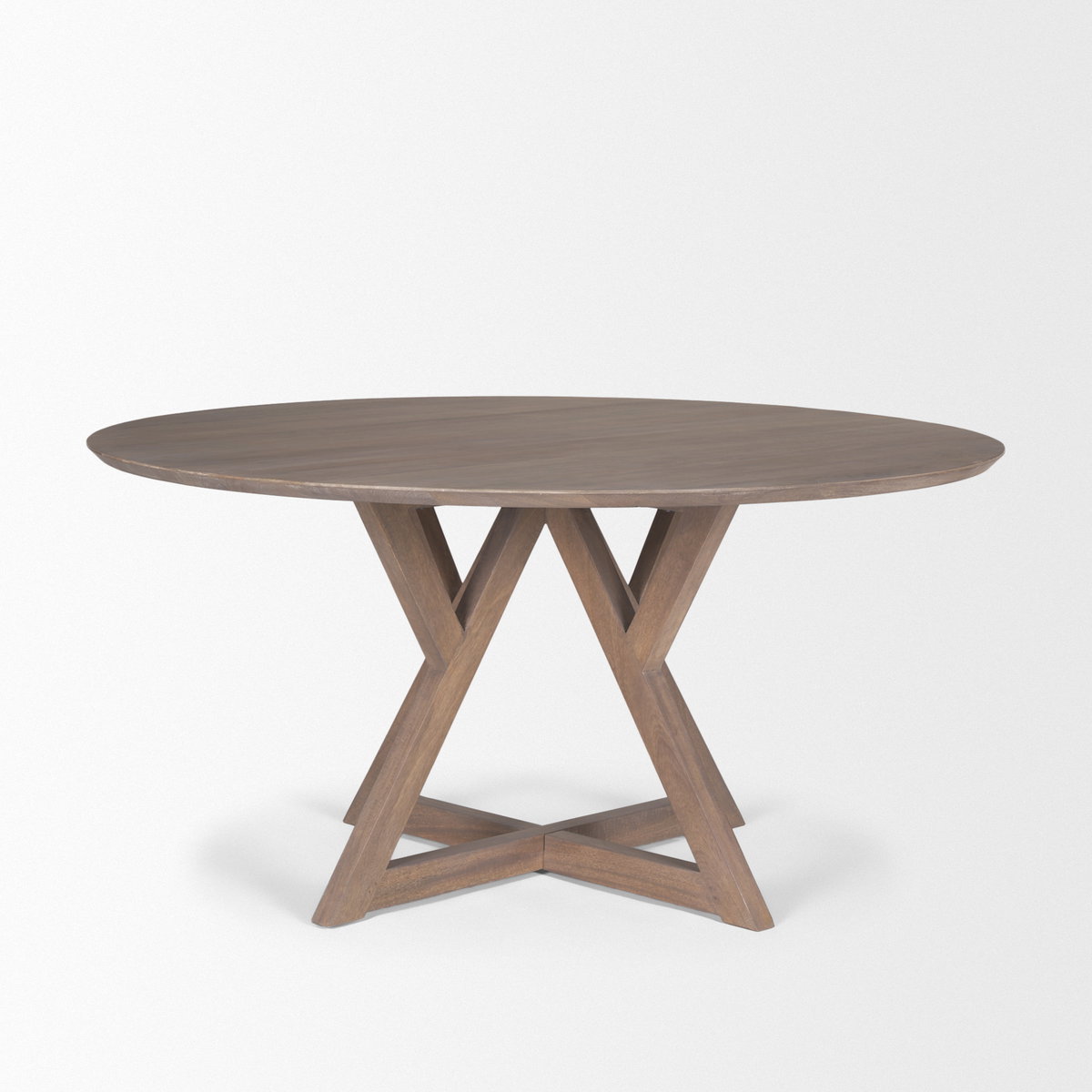 Jennings 60'L x 60'W Dining Table | Modern | Light Brown Wood | Seats 6, by Mercana, 60" length x 60" width x 29.5" height View 4