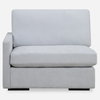 REFUGE SOFA, LEFT ARM FACING, CLOUD BLUE, Furniture by Uttermost, 43.25" width x 30" height x 37.5" depth thumbnail 1