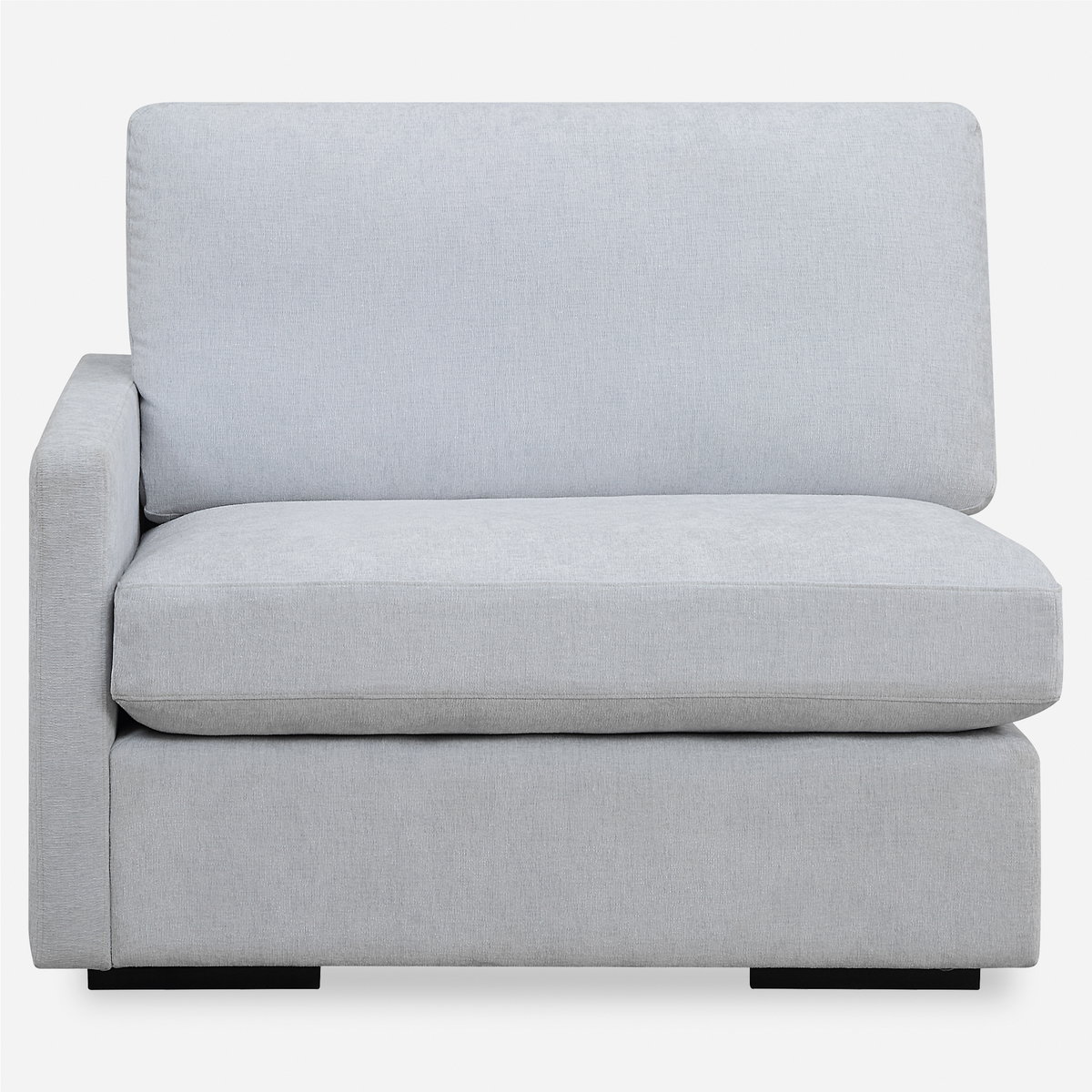 Refuge Cloud Blue Left Arm Facing Sofa, Furniture by Uttermost, 43.25" width x 30" height x 37.5" depth View 1