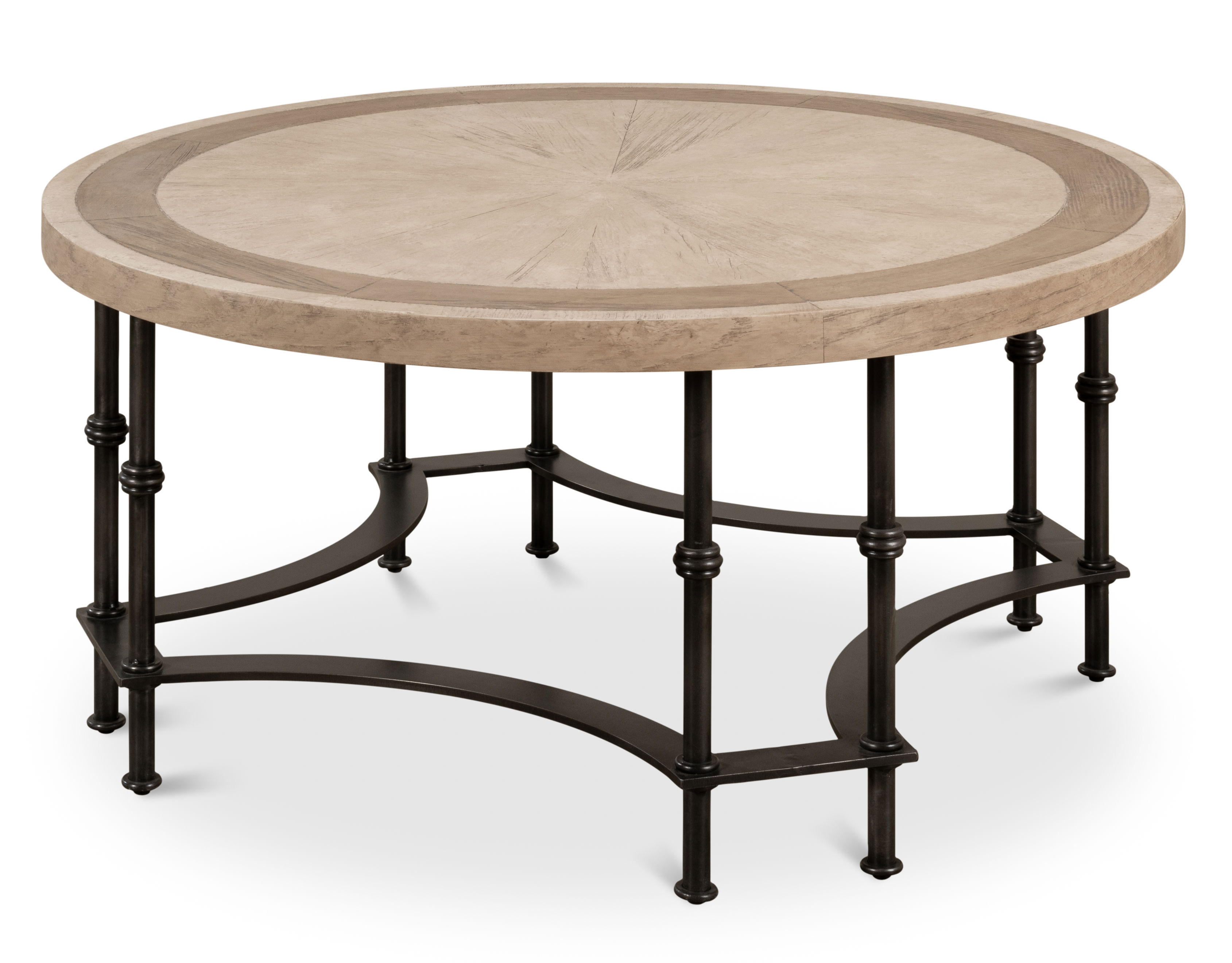 Chisholm Equestrian Cocktail Table, Grey large image 