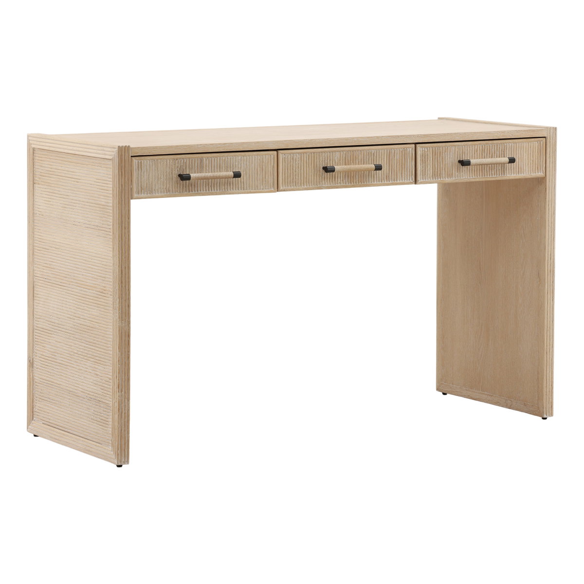 Isla Desk Light Natural, by Dovetail, 50" width x 30" height x 20" depth View 1