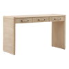 Isla Desk Light Natural, by Dovetail, 50" width x 30" height x 20" depth thumbnail 1