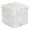 Cora Cube Tabletop Accent Banswara Purple White Marble thumbnail 2