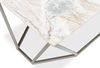 Trapezoid Coffee Table  Marble Top thumbnail 10