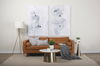 Svend 88.0L x 38.0W x 34.0H Tan Leather Sofa thumbnail 1
