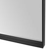 Kahn Oversized Black Rectangular Mirror, by Uttermost, 24" width x 72" height x 2.62" depth thumbnail 6