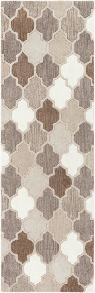Oasis Handmade Rug, by Surya, 8' length x 2'6" width