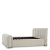 Bed Frame Kayden Albury Beige, by Eichholtz USA, 89.37" width x 52.36" height x 103.15" depth thumbnail 4