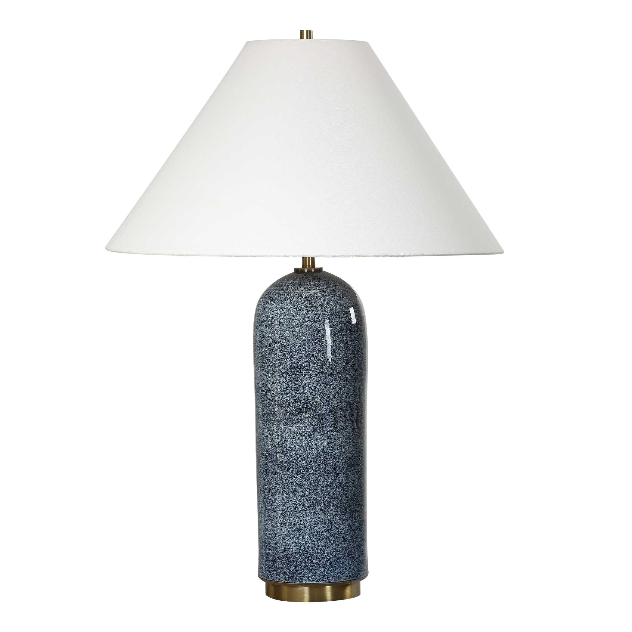 Mayetta Deep Blue Table Lamp large image 