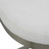 Ivanna Backless Silver Counter Stool, Counter & Bar Stool by Uttermost, 18" width x 26" height x 14.5" depth thumbnail 8
