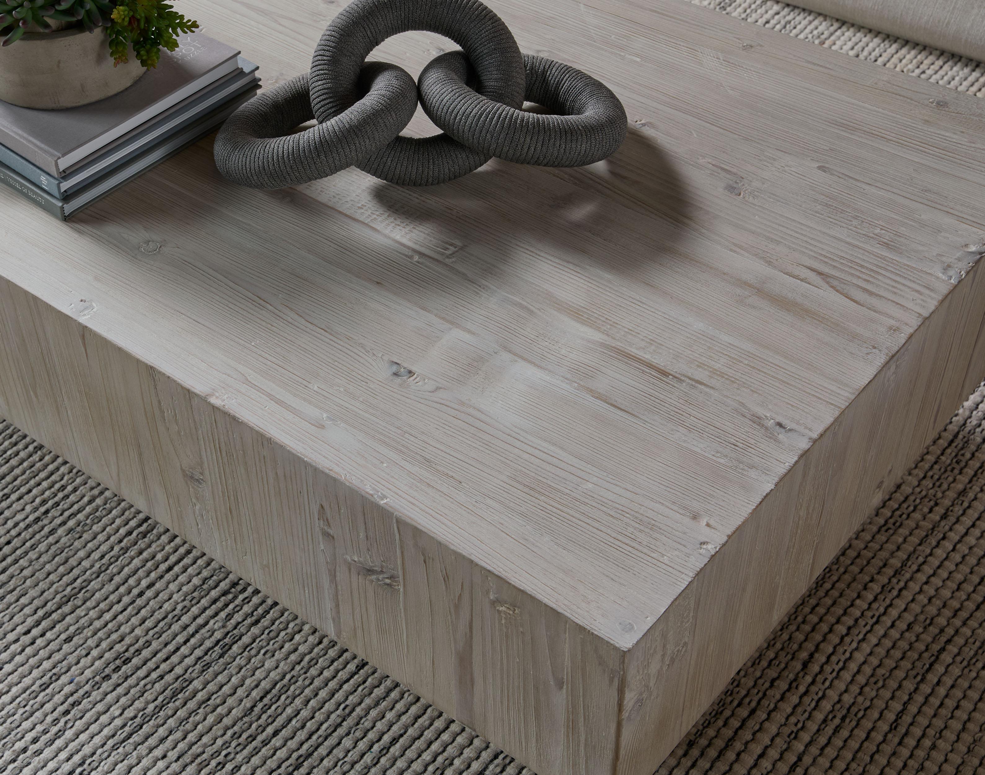 Montauk Coffee Table, by Essentials for Living, 53.75" width x 15" height x 29.75" depth View 6