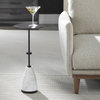 Kincaid Metal Drink Table, Side & End Table by Uttermost, 11" width x 24" height x 11" depth thumbnail 5