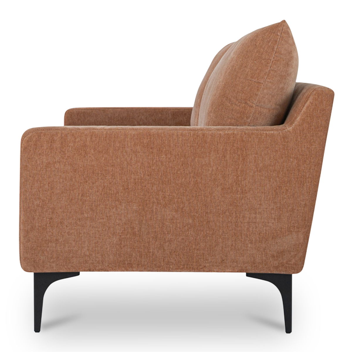 Paris Sofa Heritage Pink, Sofas & Sectional by Moe's Home, 80" width x 27.5" height x 35" depth View 3