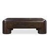 Rowan Coffee Table Dark Brown, by Moe's Home, 50" width x 16" height x 40" depth thumbnail 1